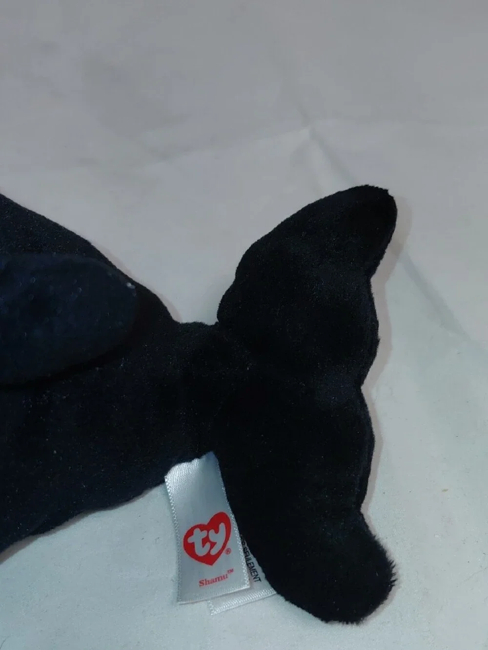 TY Beanie Boos - Nona the Black and White Whale (Glitter Eyes) 6